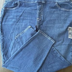 NO ZIPPER Jeans/ Leggings  Size 22S Stretch 🙀